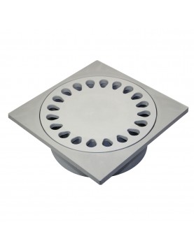 SIFON PARDOSEALĂ 300x300 MM, IEȘIRE VERTICALĂ Ø100