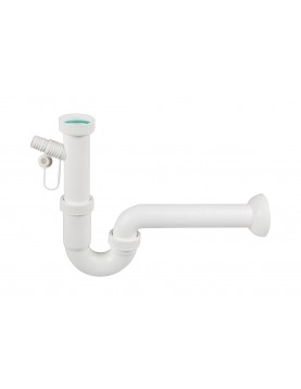 SIFON “U” 1”1/2 FĂRĂ VENTIL, IEȘIRE Ø40