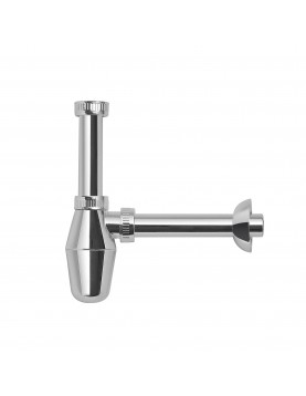 SIFON METALIZAT CU PAHAR DECANTOR 1”1/4, IEȘIRE Ø32